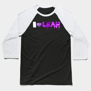 I Love Lean Baseball T-Shirt